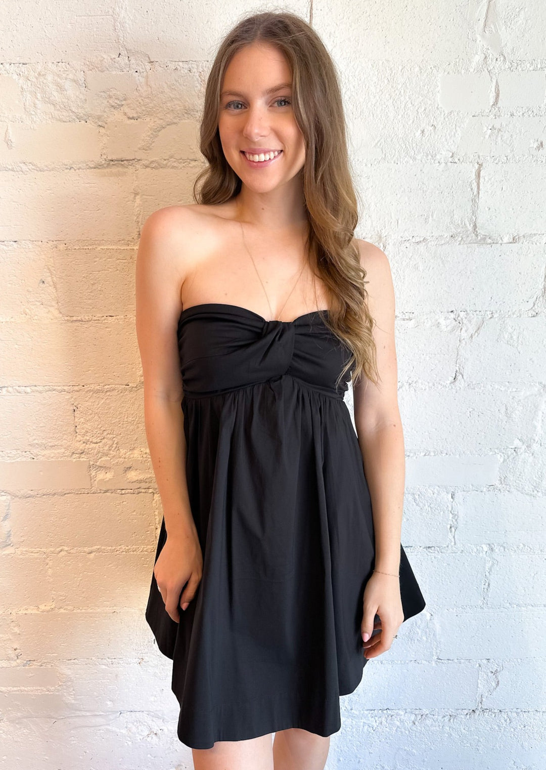 Taylor Bubble Strapless Dress, Dresses, Adeline, Adeline, dallas boutique, dallas texas, texas boutique, women's boutique dallas, adeline boutique, dallas boutique, trendy boutique, affordable boutique