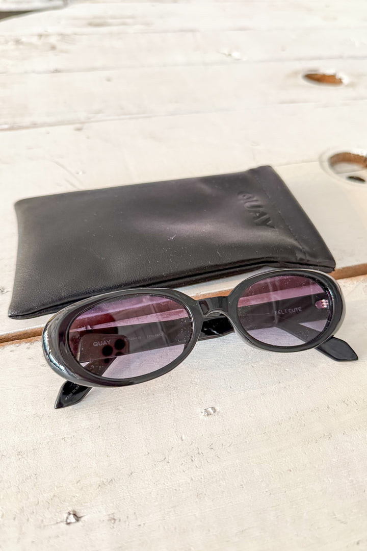Quay Felt Cute Sunglasses