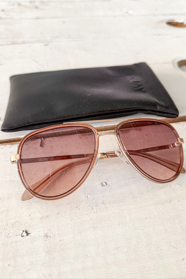 Quay All In Mini Sunglasses