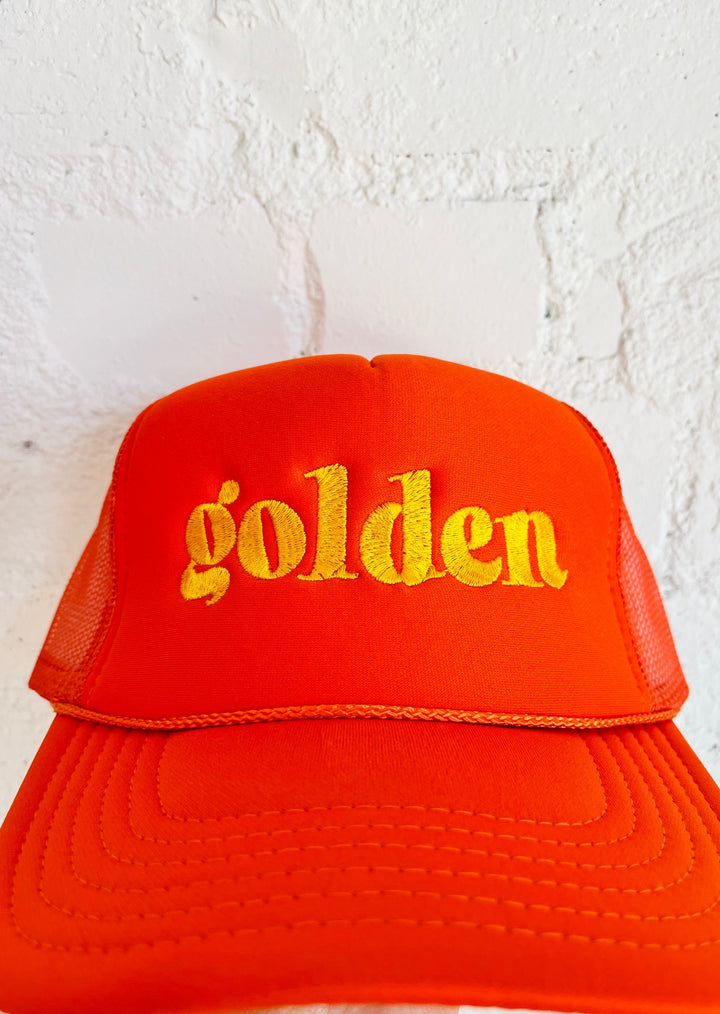 Golden Trucker Hat