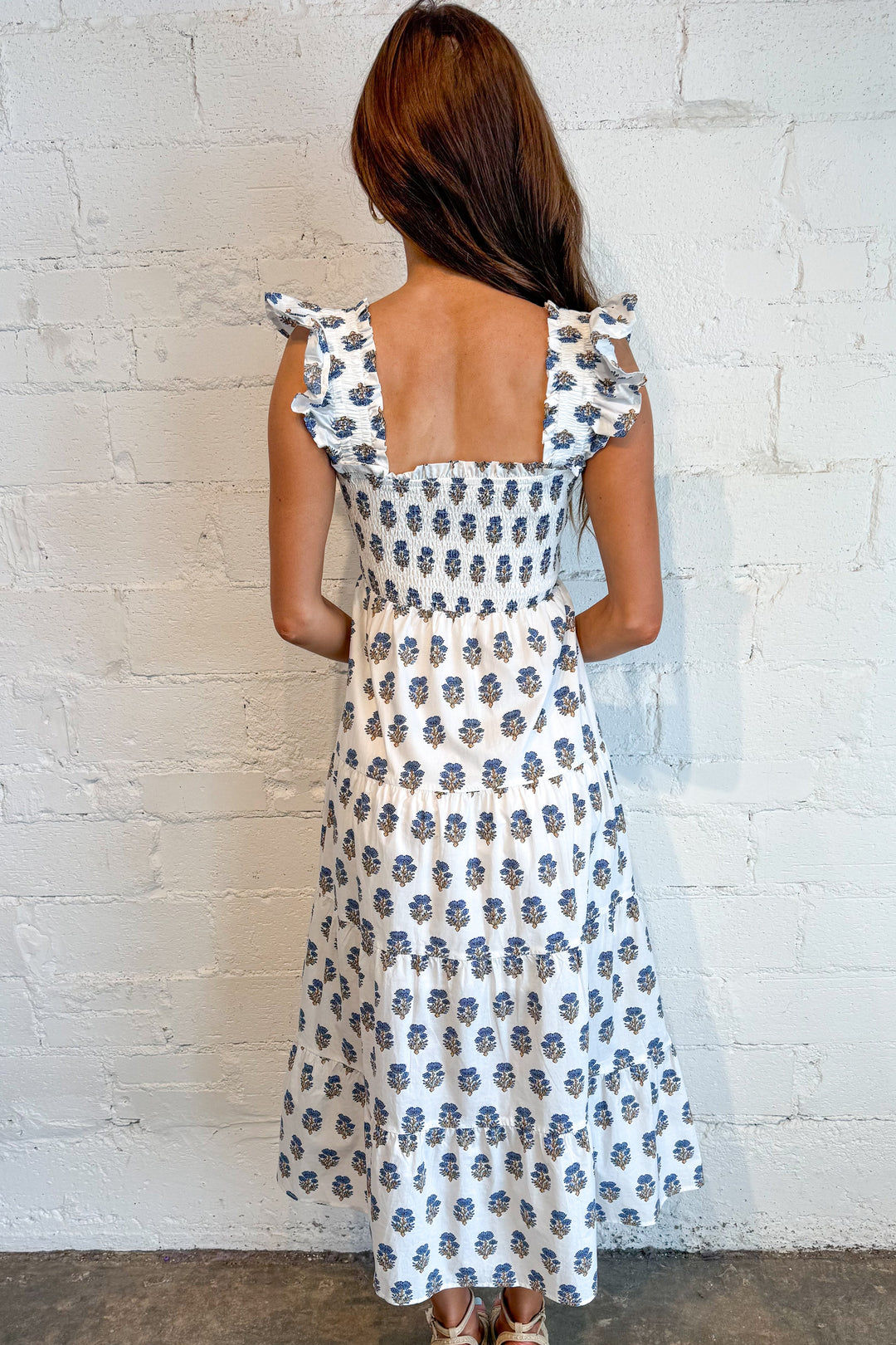 Filled with Florals Midi Dress
