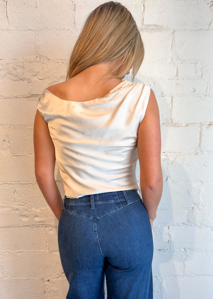 The Refined Satin Top
