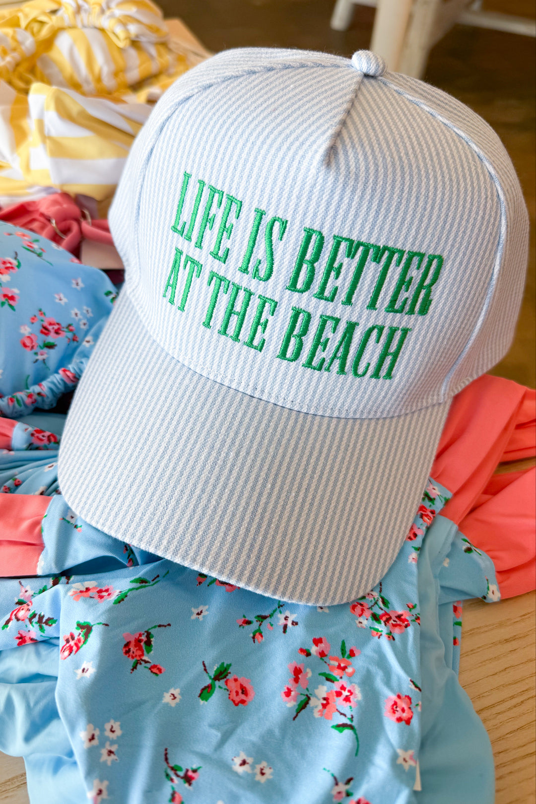 Life is Better at the Beach Hat