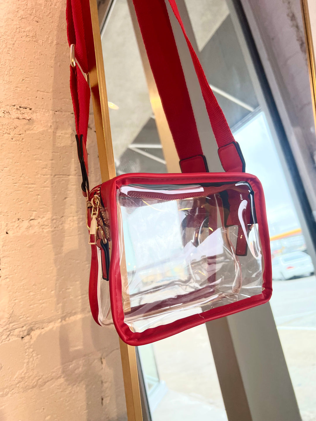 Clear Stadium Bag, Purses, Adeline, Adeline, dallas boutique, dallas texas, texas boutique, women's boutique dallas, adeline boutique, dallas boutique, trendy boutique, affordable boutique