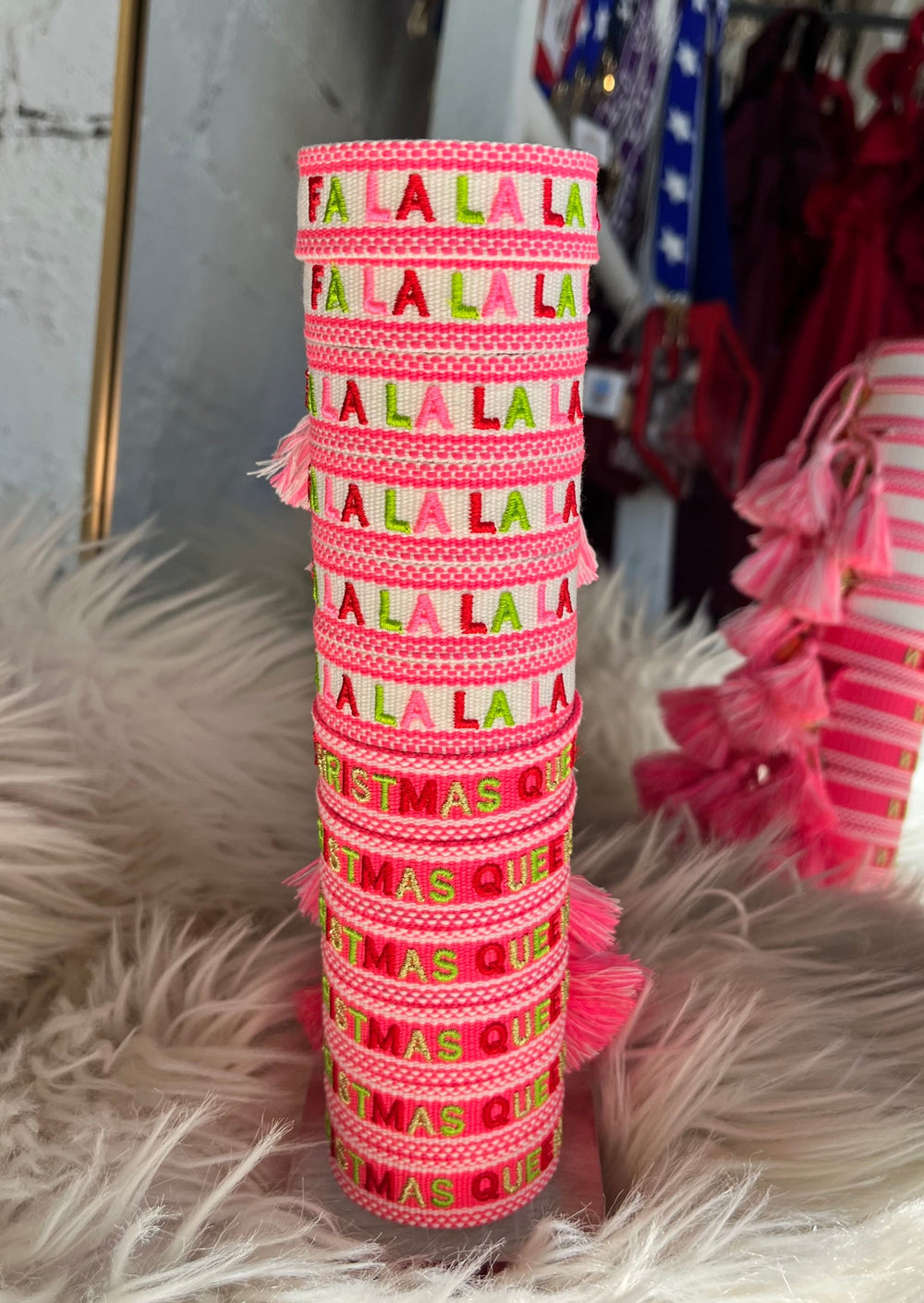 FA LA LA LA LA Bracelet, Jewelry, Kenzie Collective, Adeline, dallas boutique, dallas texas, texas boutique, women's boutique dallas, adeline boutique, dallas boutique, trendy boutique, affordable boutique