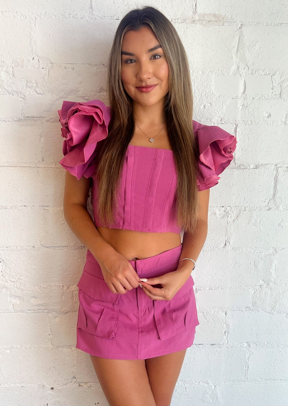 Hailey Cargo Mini Skort, Skirts, Adeline, Adeline, dallas boutique, dallas texas, texas boutique, women's boutique dallas, adeline boutique, dallas boutique, trendy boutique, affordable boutique