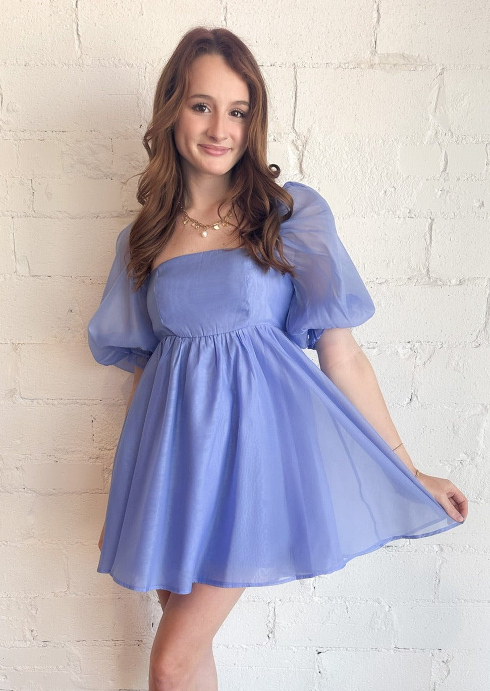 Enchanted Puff Sleeve Dress, Dresses, Adeline, Adeline, dallas boutique, dallas texas, texas boutique, women's boutique dallas, adeline boutique, dallas boutique, trendy boutique, affordable boutique