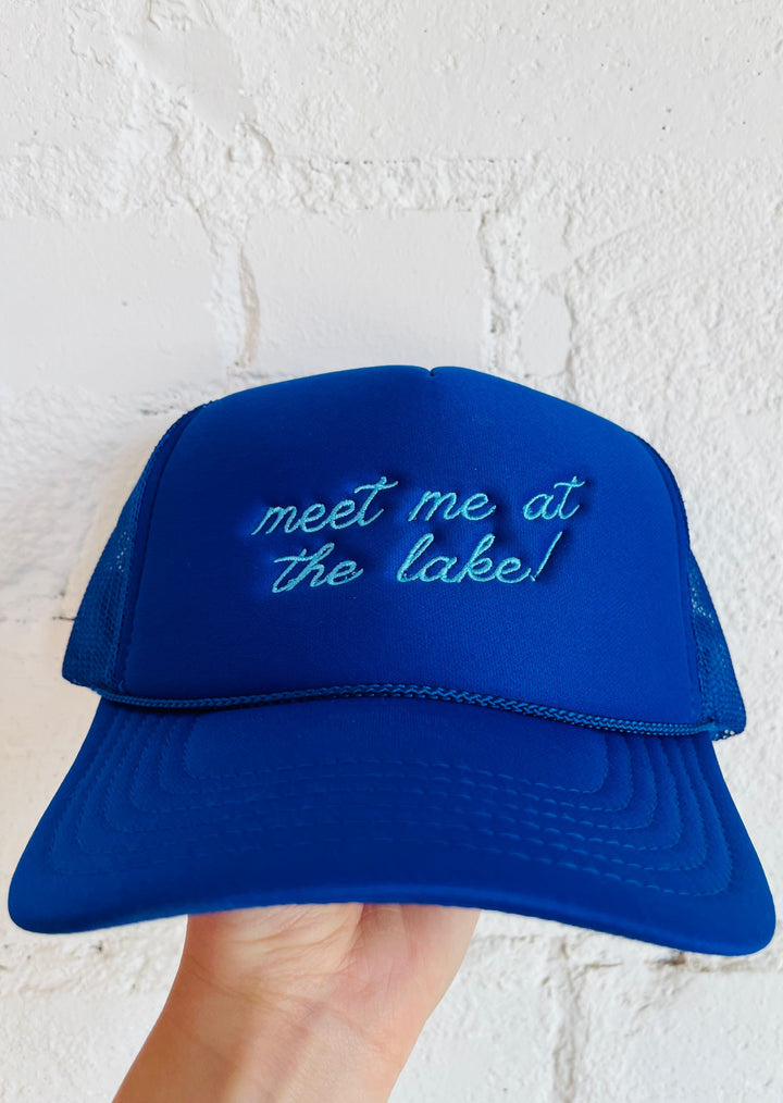 Meet Me at the Lake Trucker Hat