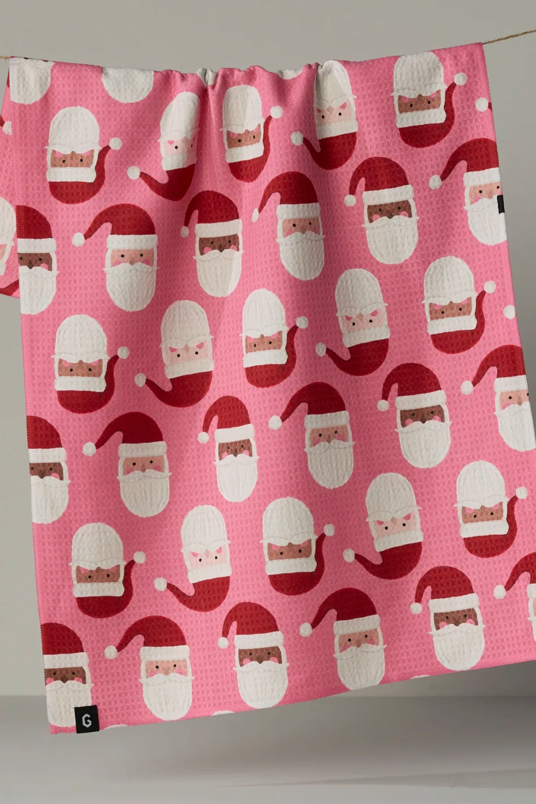 Jolly Santas Luxe Kitchen Towel, adeline boutique, dallas boutique, boutique