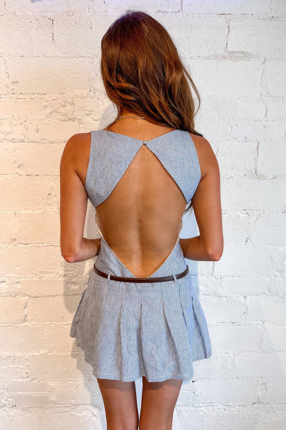 Juniper Denim Dress, Adeline Boutique, Dallas Boutique, Linen Dress, Mini Dress, Summer Styles