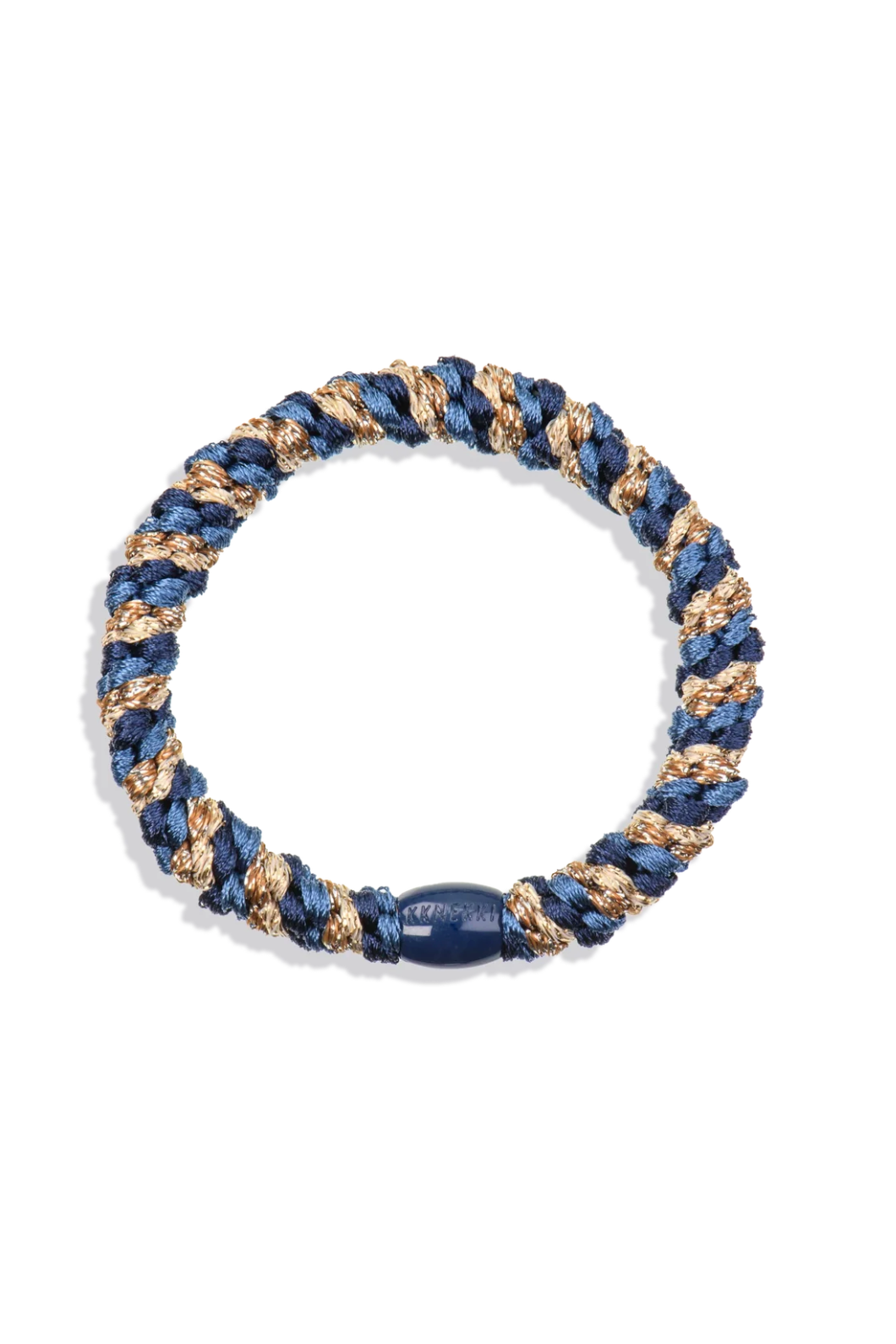 KKNEKKI Glitter Hair Tie Navy, adeline boutique, dallas boutique, boutique