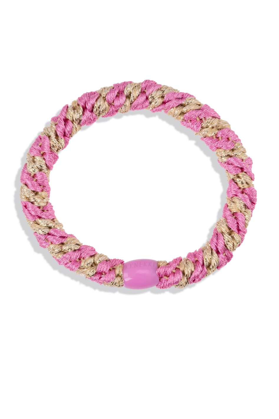 KKNEKKI Glitter Hair Tie Pink, adeline boutique, dallas boutique, boutique