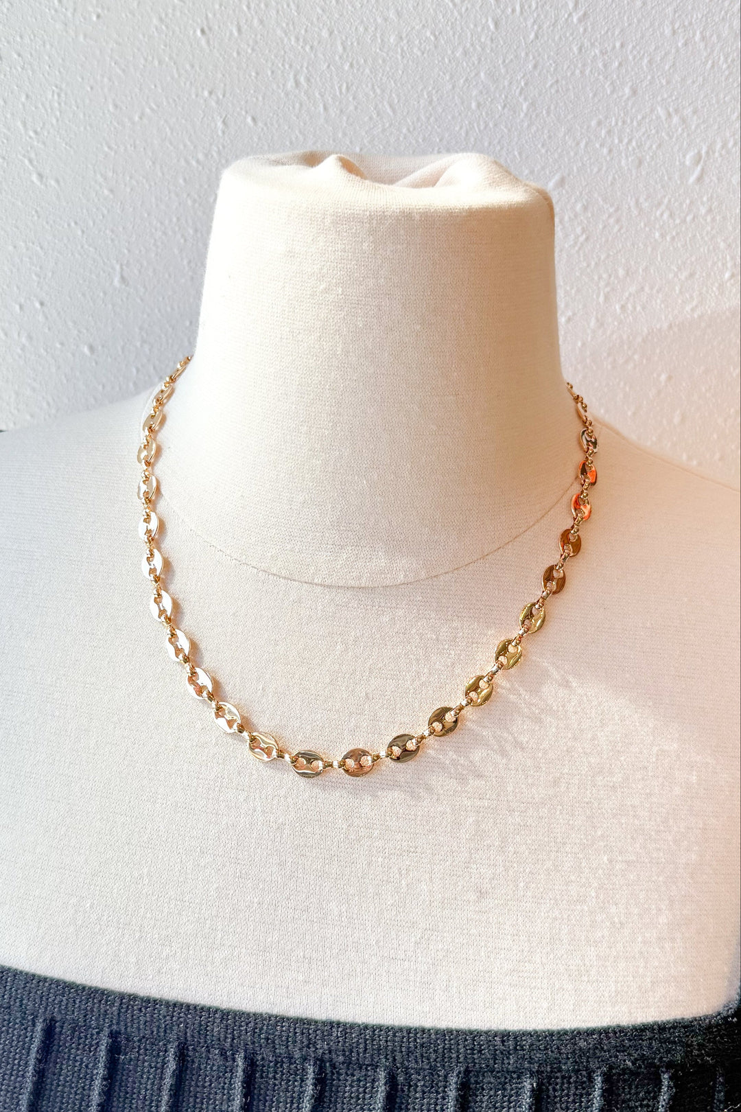 Keep It Cute Chain Necklace, Necklace, Accessories, Jewelry, Gold Chain, Adeline Boutique, Dallas Boutique, Boutique Jewelry