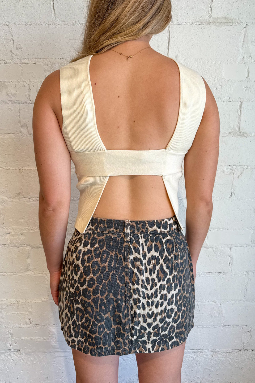 Leopard Gal Denim Skirt, Leopard Skirt, Animal Print Skirt, Mini Skirt, Denim Skirt, Bottoms, Fall Styles, Adeline Boutique, Dallas Boutique, Women's Clothing Boutique