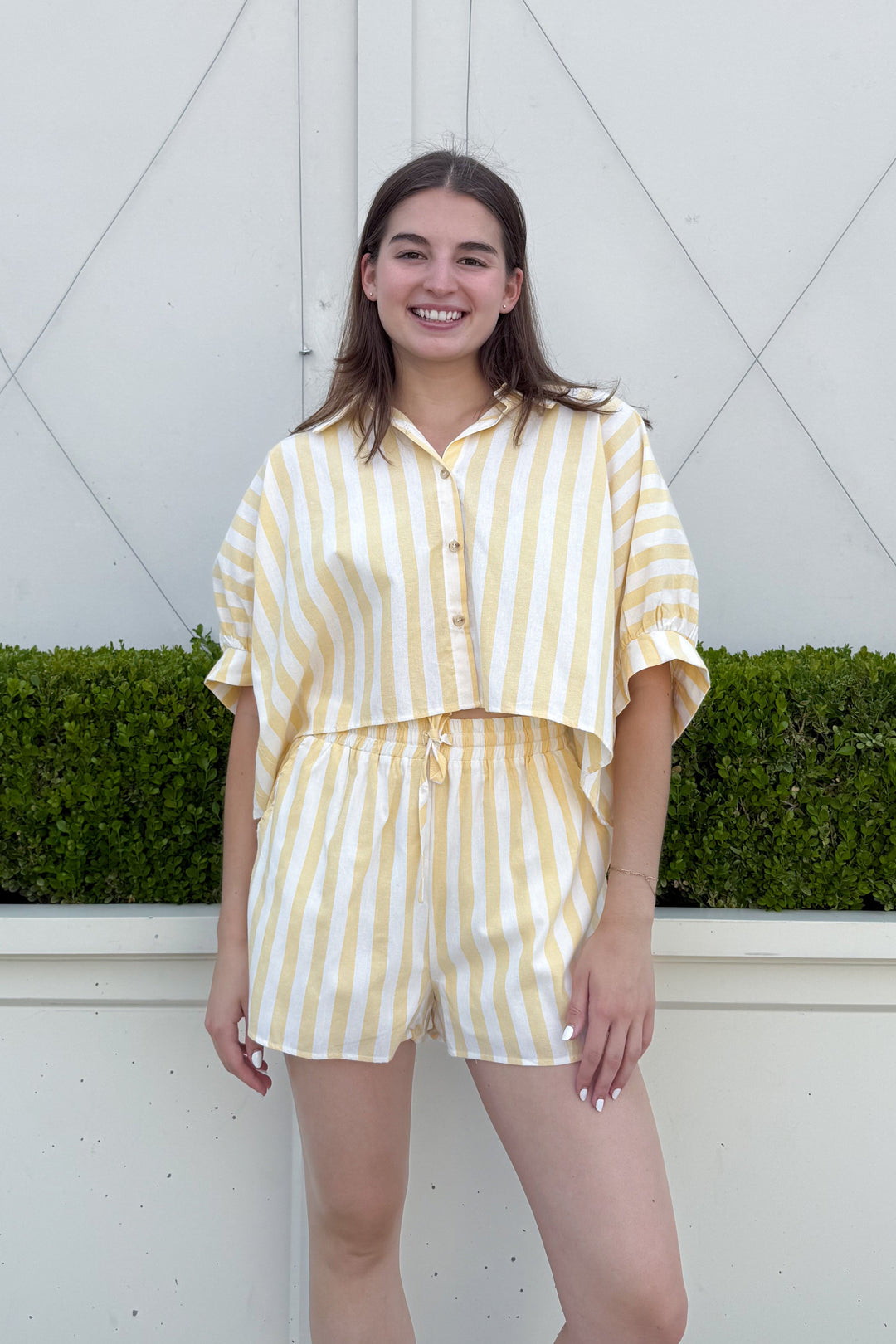 Limoncello Boxy Shirt, adeline boutique, dallas boutique, boutique