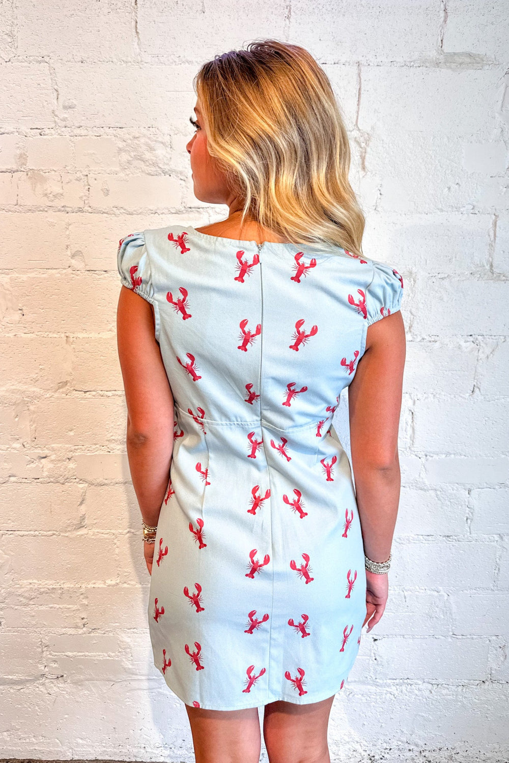 Lobster Mini Dress, Mini Dress, Adeline Boutique, Dallas Boutique, Boutique Dresses, Vacation Dress