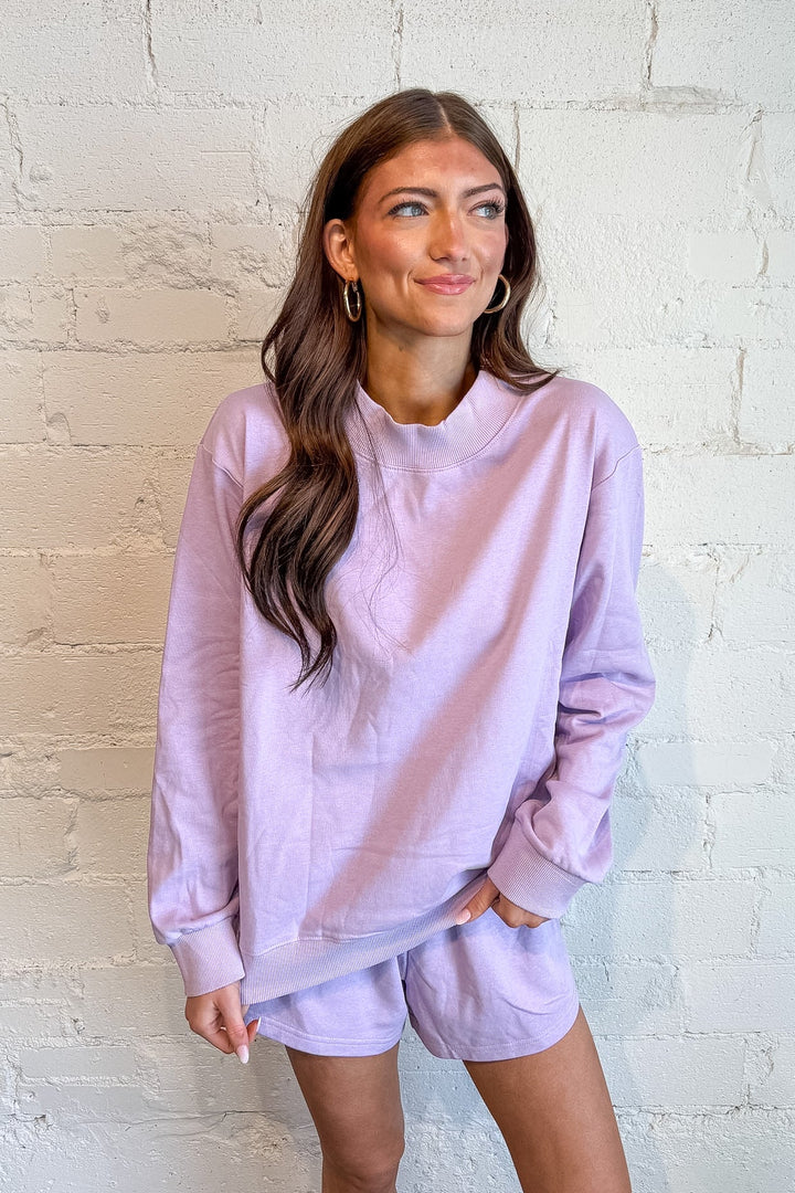 Lucie Sweatshirt, Sweatshirt, Sets, Two Piece Set, Lounge Set, Loungewear, Adeline Boutique, Dallas Boutique