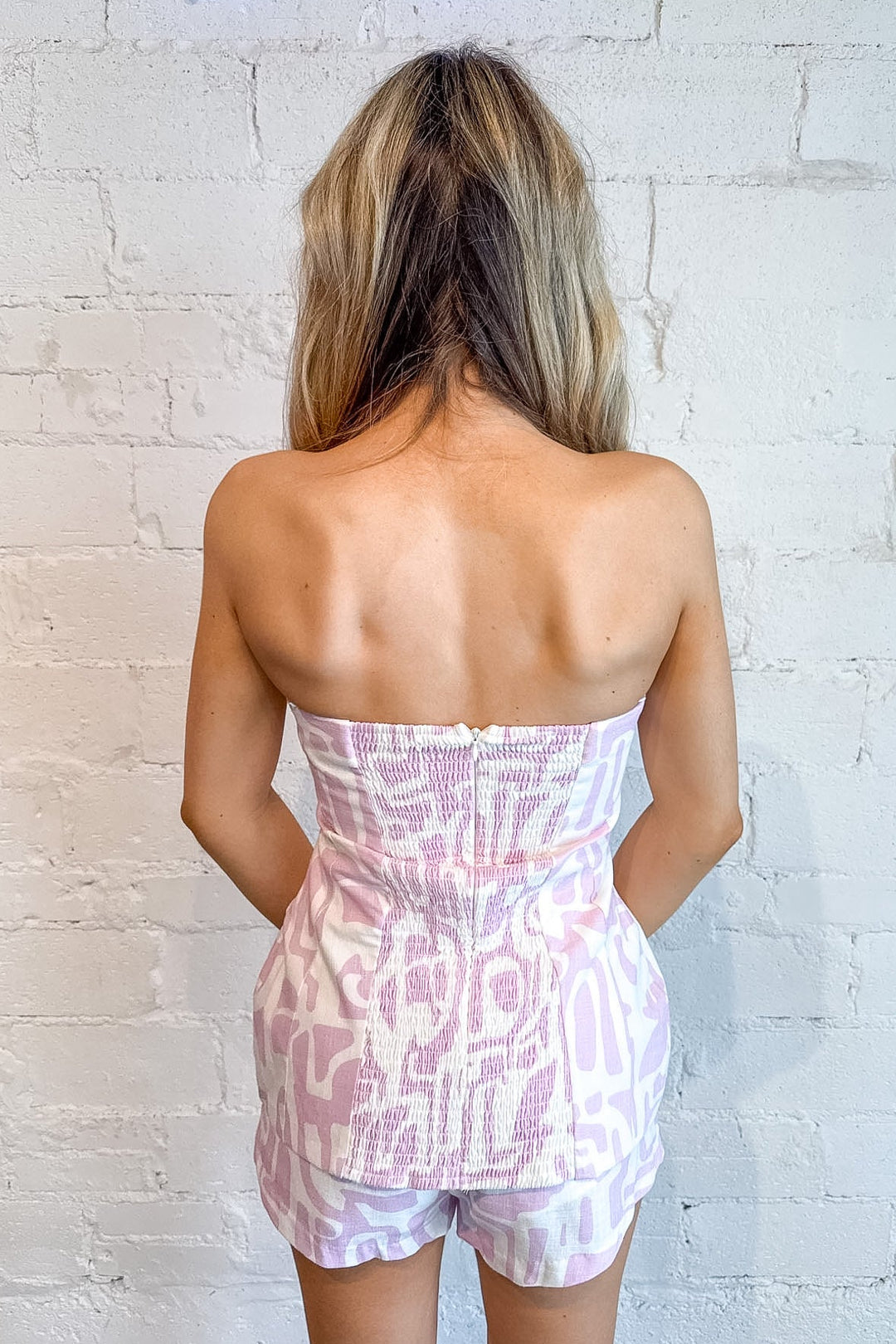 Maeve Top, Strapless Top, Sets, Matching Sets, Spring and Summer Styles, Spring Sets, Vacation Styles, Adeline Boutique, Dallas Boutique, Women's Boutique