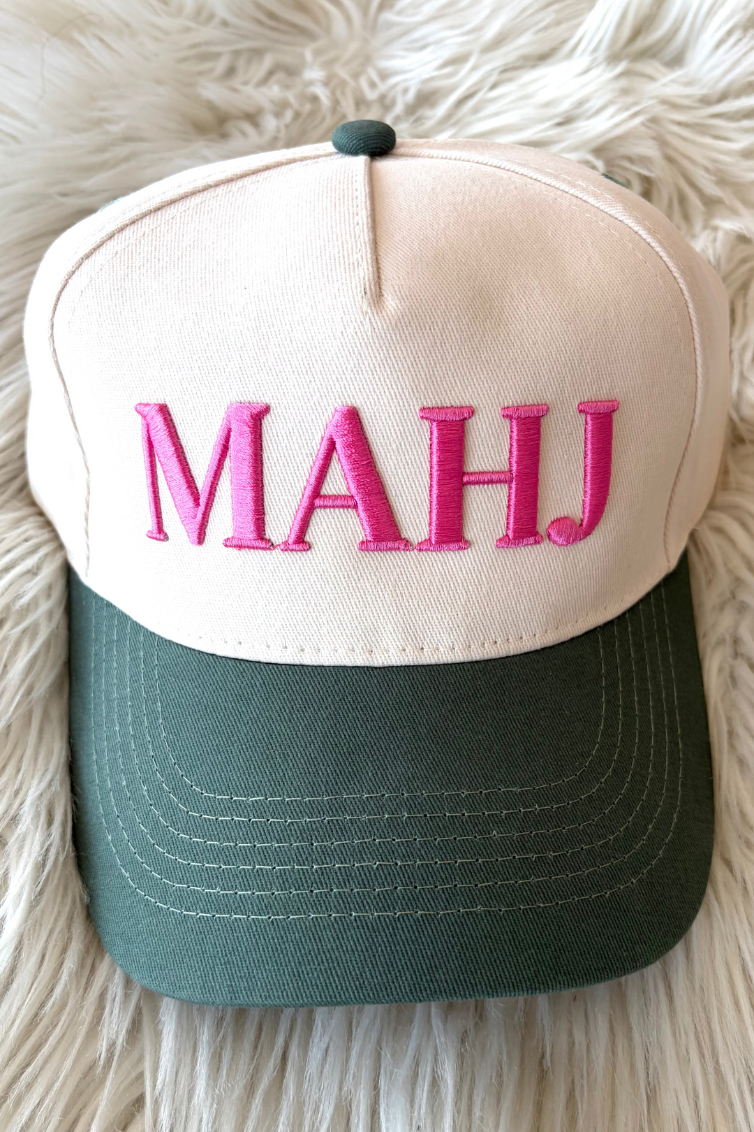 Mahj Trucker Hat, adeline boutique, dallas boutique, boutique