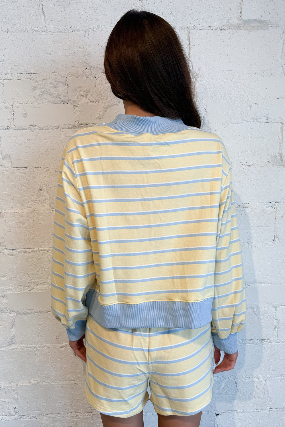 Malibu Morning Sweatshirt Back, adeline boutique, dallas boutique, boutique