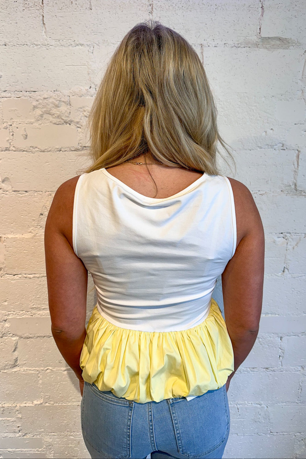 Mellow Yellow Top, Spring Tops, Tops, Adeline Boutique, Dallas Boutique, Yellow, Spring and Summer Styles