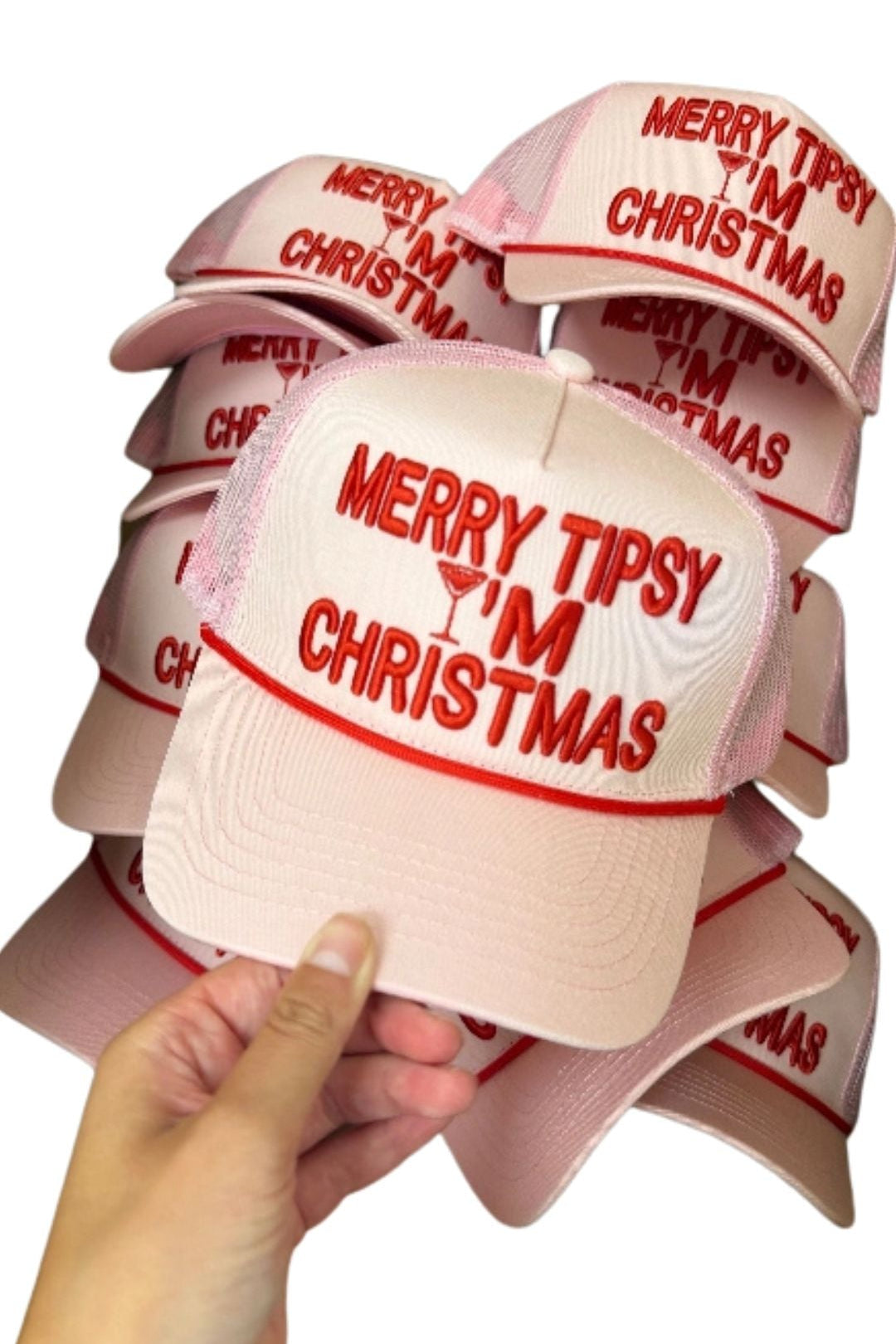 holiday trucker hat, trucker hat, funny trucker hat, christmas trucker hat 