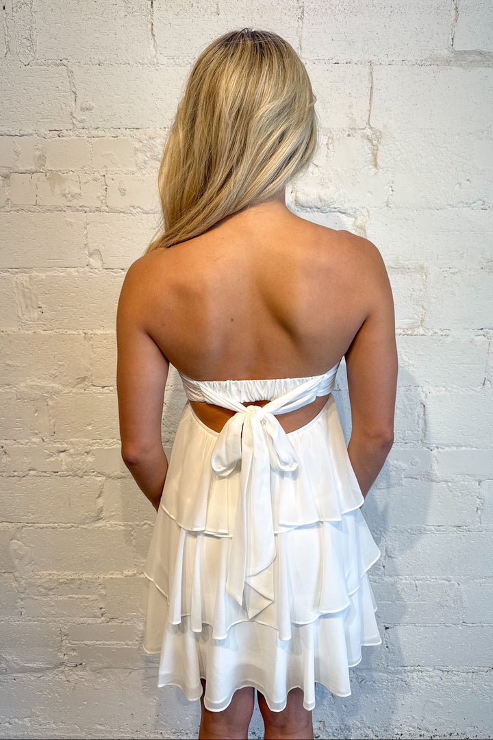 Millie Dress, Strapless flowy Dress, Women's Dresses, Spring and Summer Dress, Bridal Dress, Adeline Boutique, Dallas Boutique