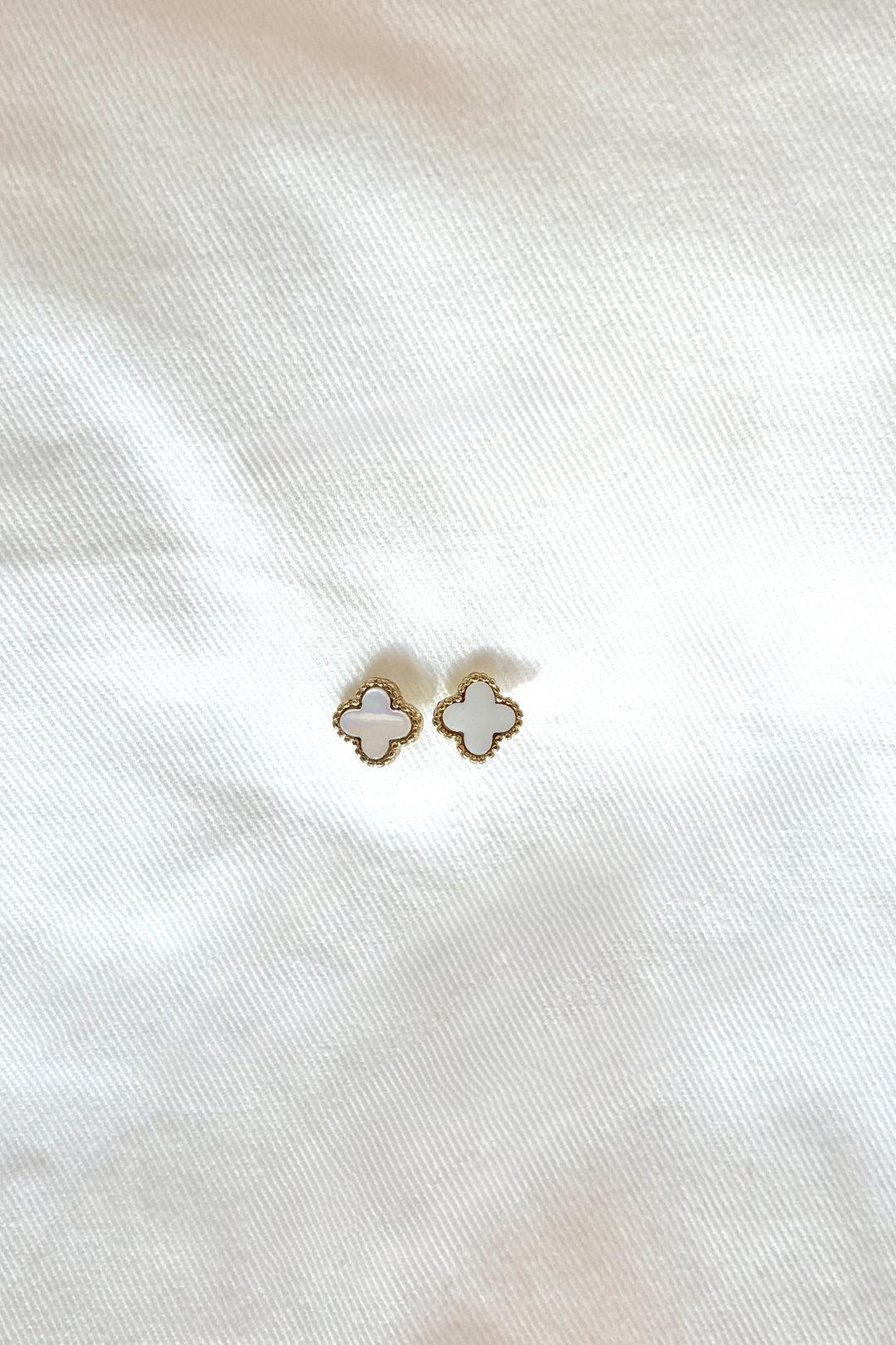 Mini Clover Stud Earrings, adeline boutique, dallas boutique, boutique