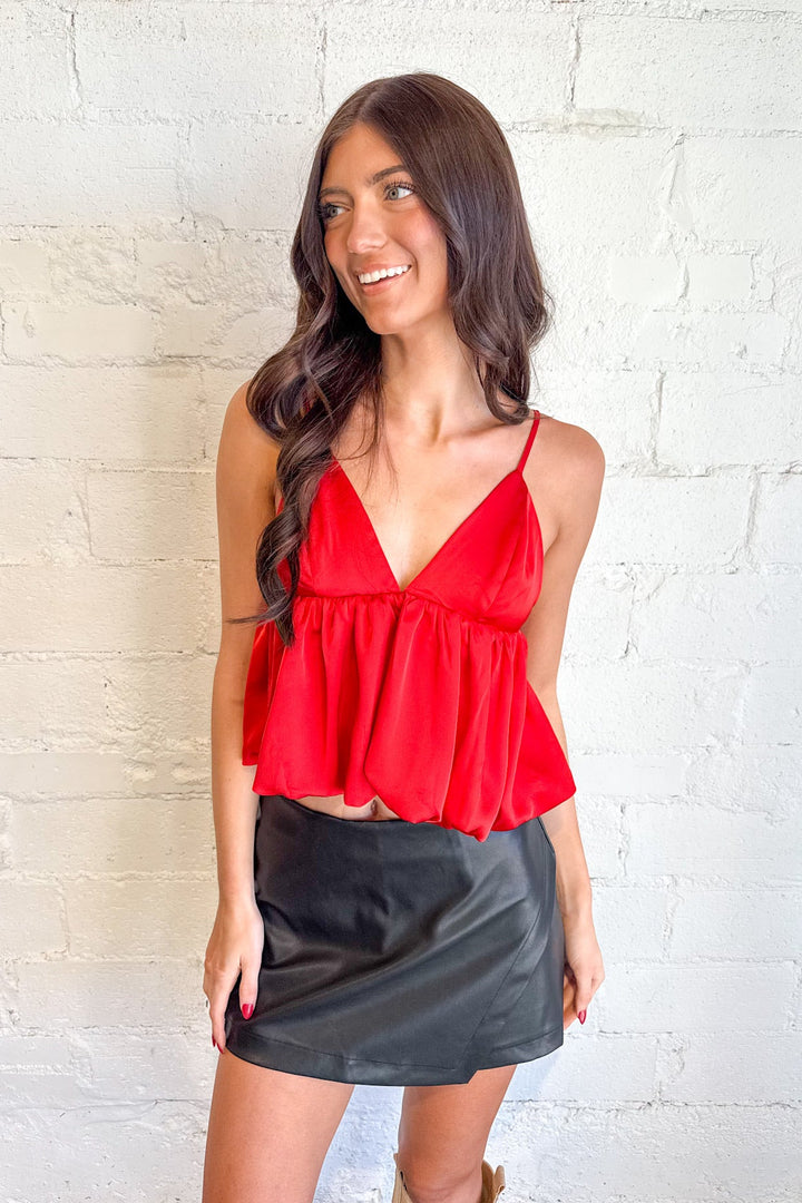 Noel Nights Top, Red Top, Tops, Going Out Top, Holiday Styles, Adeline Boutique, Dallas Boutiques, Women's Clothing