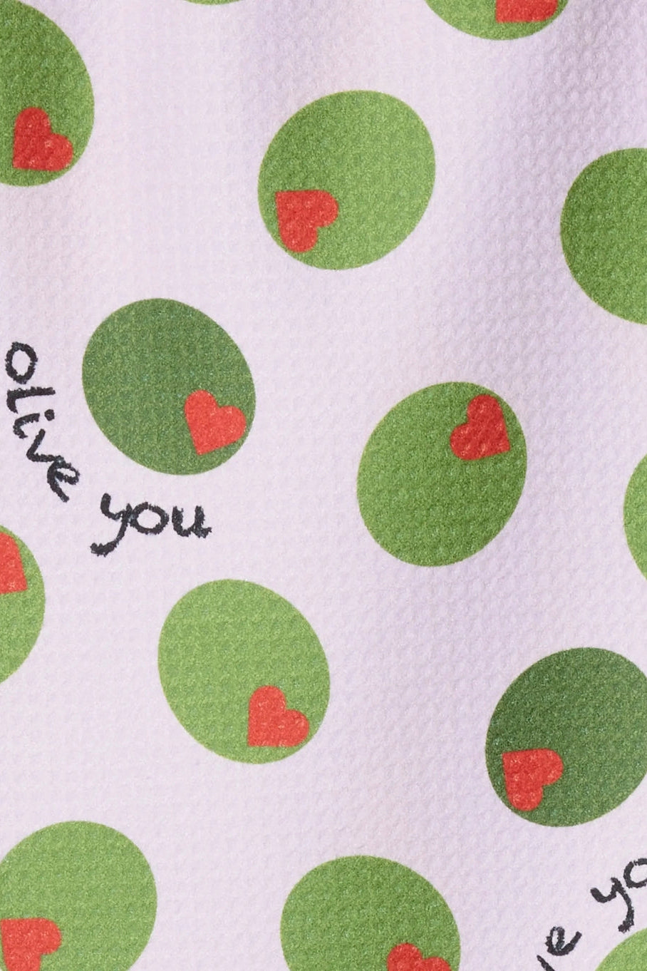 Olive You Bar Towel, Accessories, Towels, Pool Towels, Beach Towels, House Accessories, Adeline Boutique, Dallas Boutique