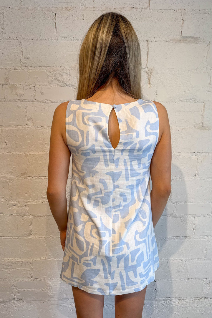 Pastel Boat Neck Mini Dress, Spring Dresses, Sorority Rush Dress, Vacation Styles, Adeline Boutique, Dallas Boutique, Women's Dresses