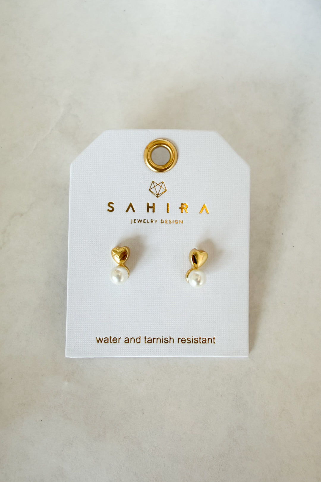 Pearly Heart Studs, earring, earrings, jewelry, accessory, accessories, dallas boutique, boutique, adeline boutique
