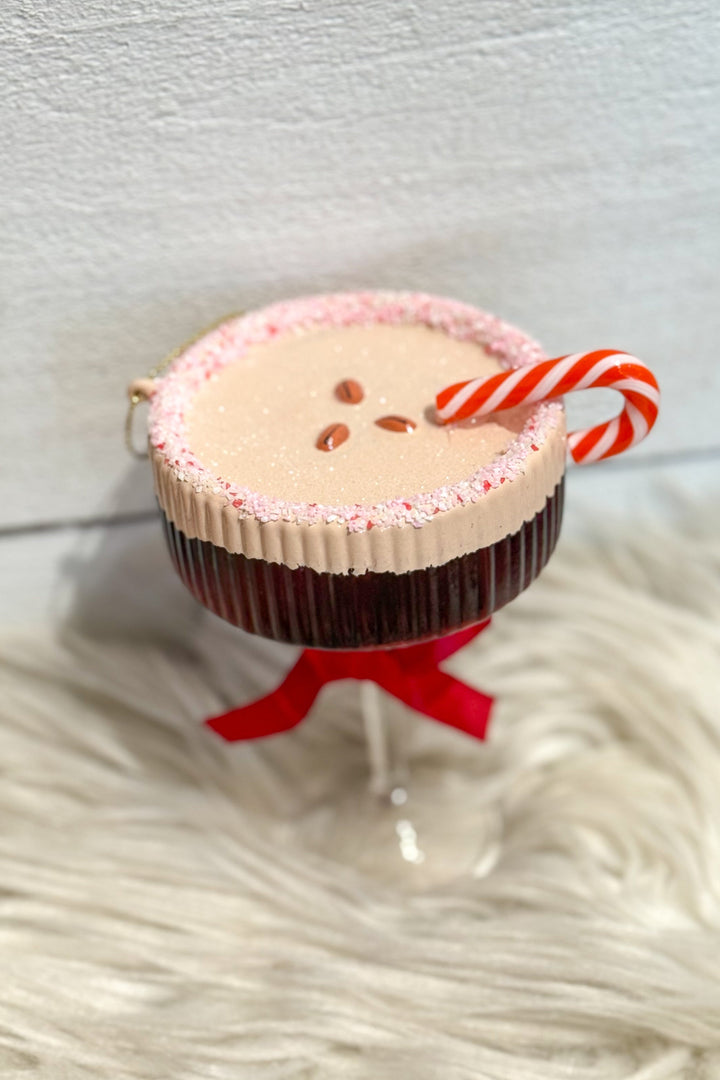 Peppermint Sleigh-Tini Ornament, Ornament, Christmas, Gift Ideas, Espresso Martini, Accessories,Tree Ornament, Adeline Boutique, Dallas Boutique