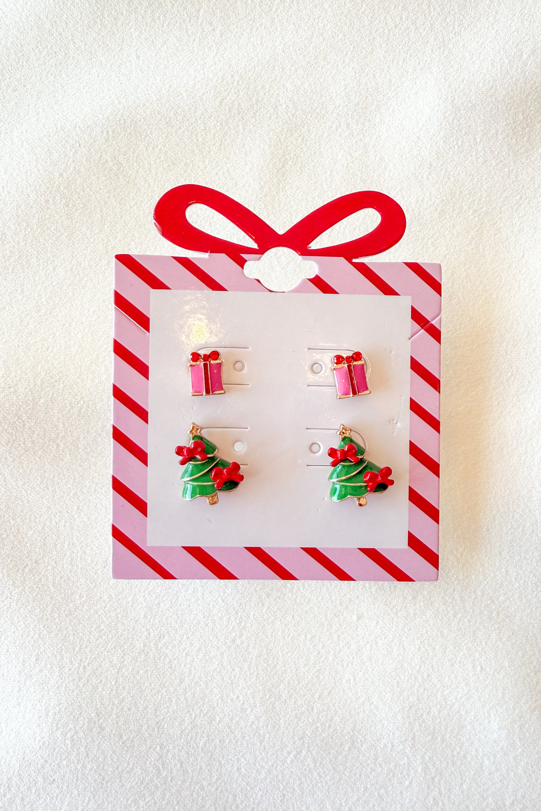 Presents & Trees Earring Set, Earring Set, Earrings, Holiday Jewelry, Adeline Boutique, Boutique Jewelry