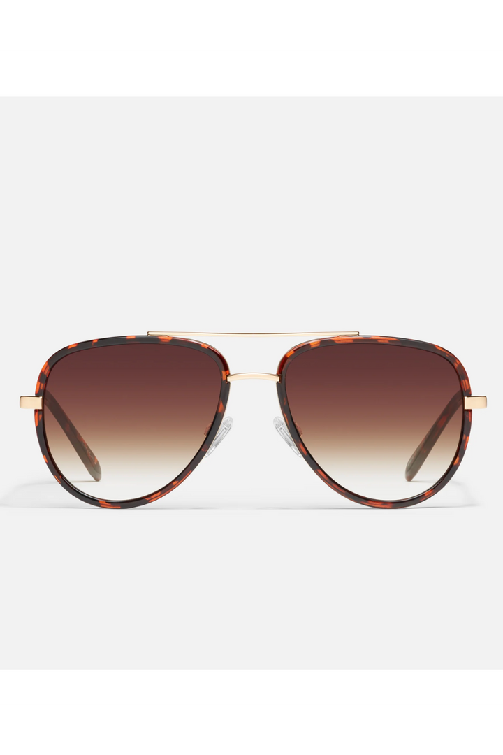 Quay All in Mini Sunglasses Tortoise, adeline boutique, dallas boutique, boutique