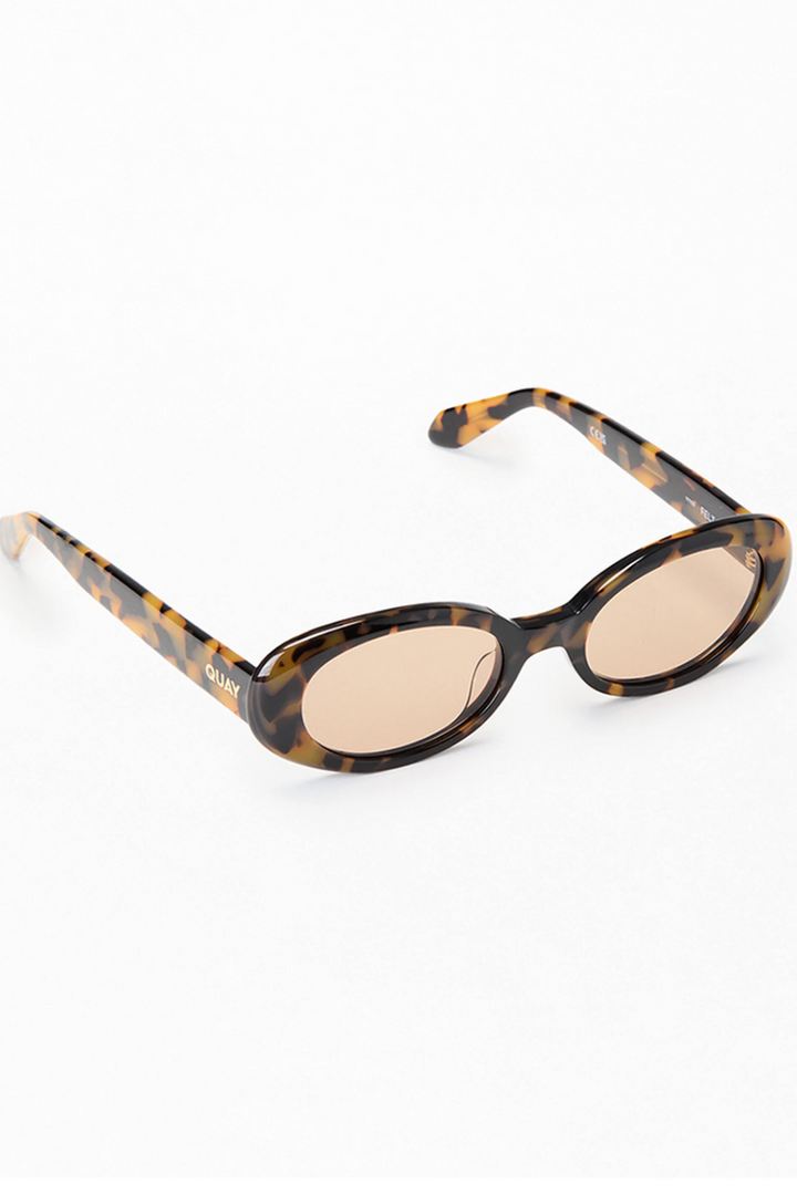 Quay Felt Cute Sunglasses Tortoise, adeline boutique, dallas boutique, boutique