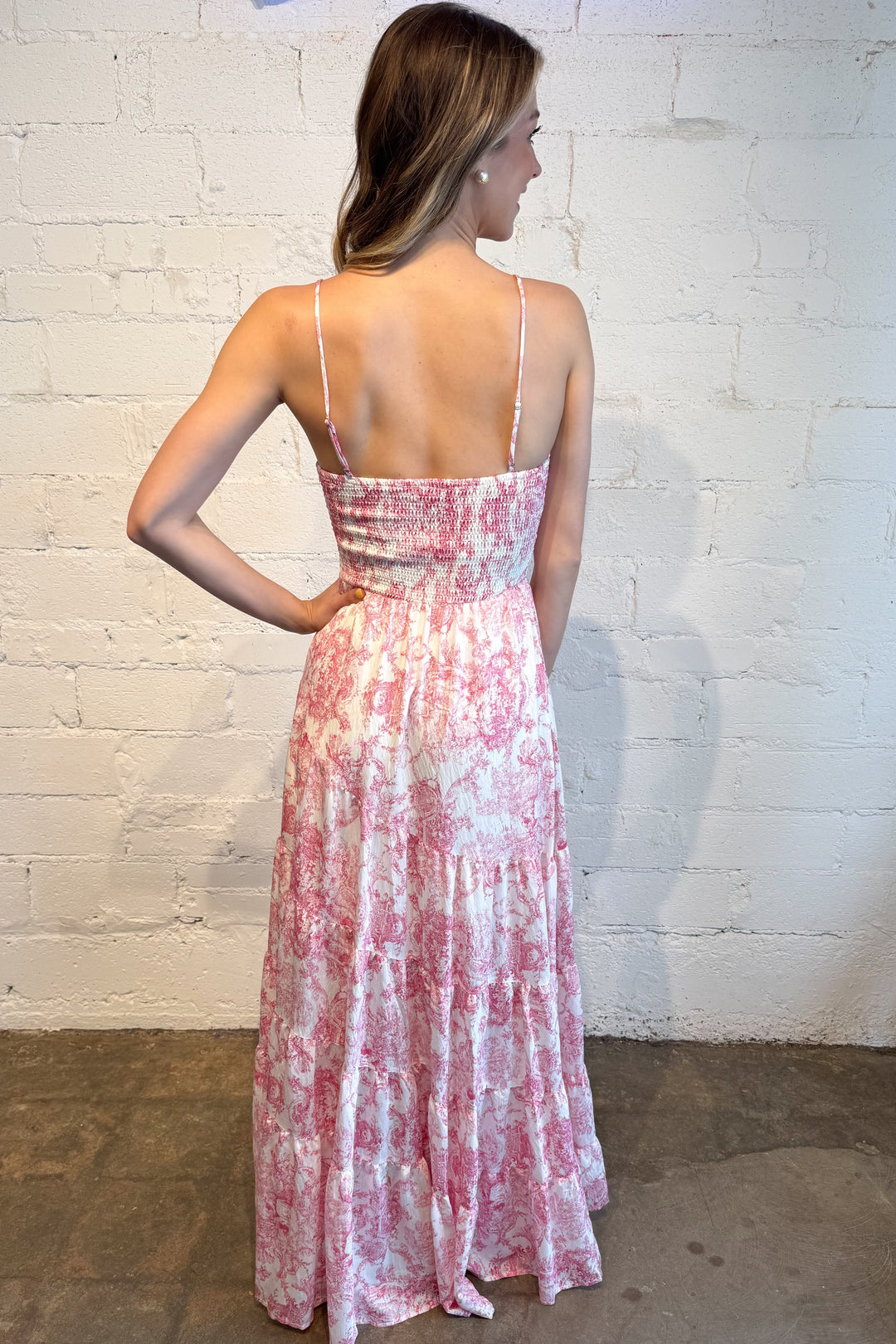 Red Coastal Crush Maxi Dress, dress, dresses, dallas boutique, boutique, adeline boutique