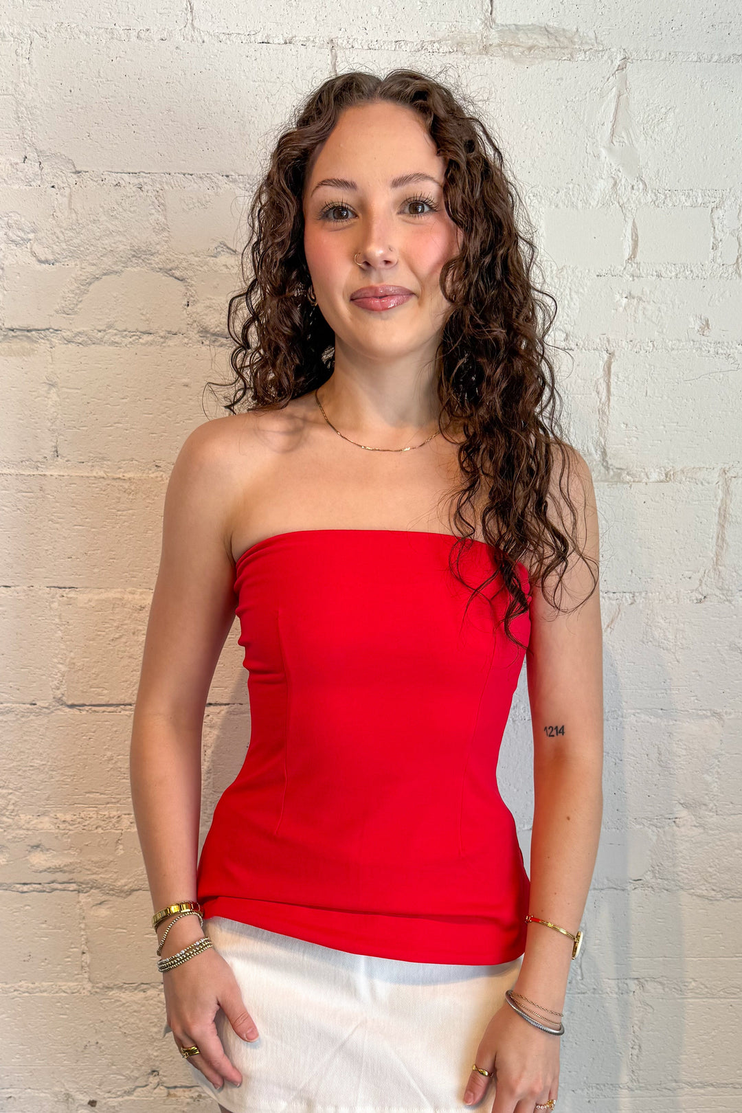 Red Heatwave Top, top, tops, dallas boutique, adeline boutique, boutique