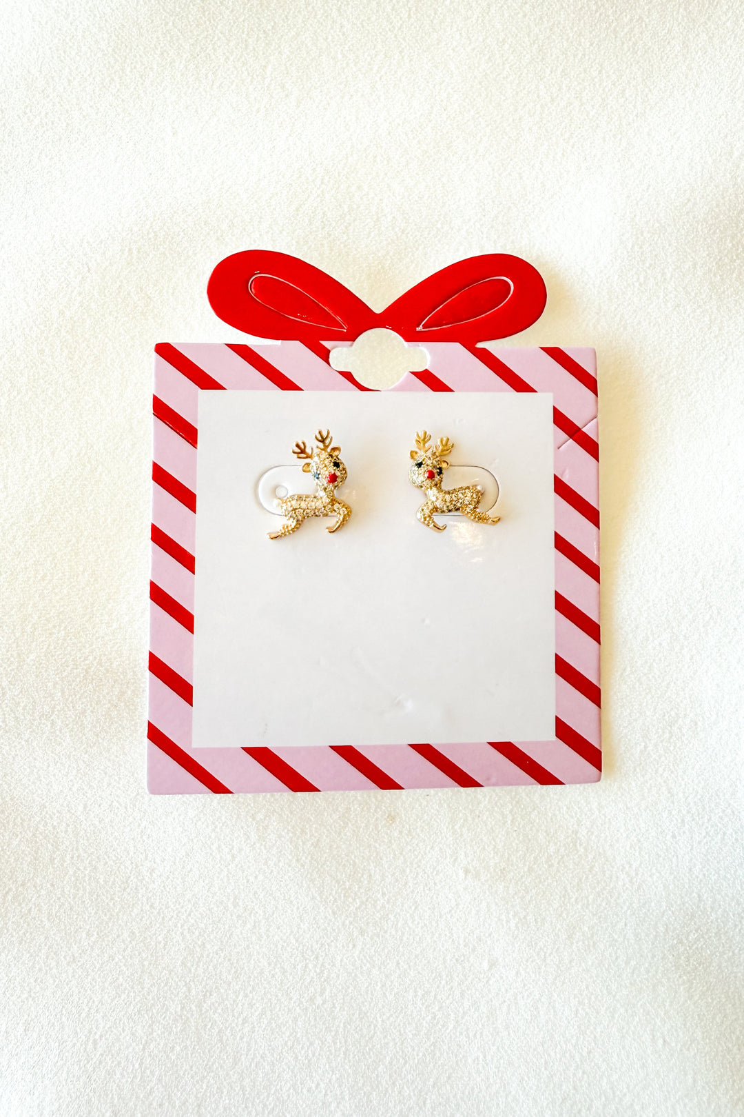 Rudolph Earrings, Christmas Jewelry, Earrings, Boutique Jewelry