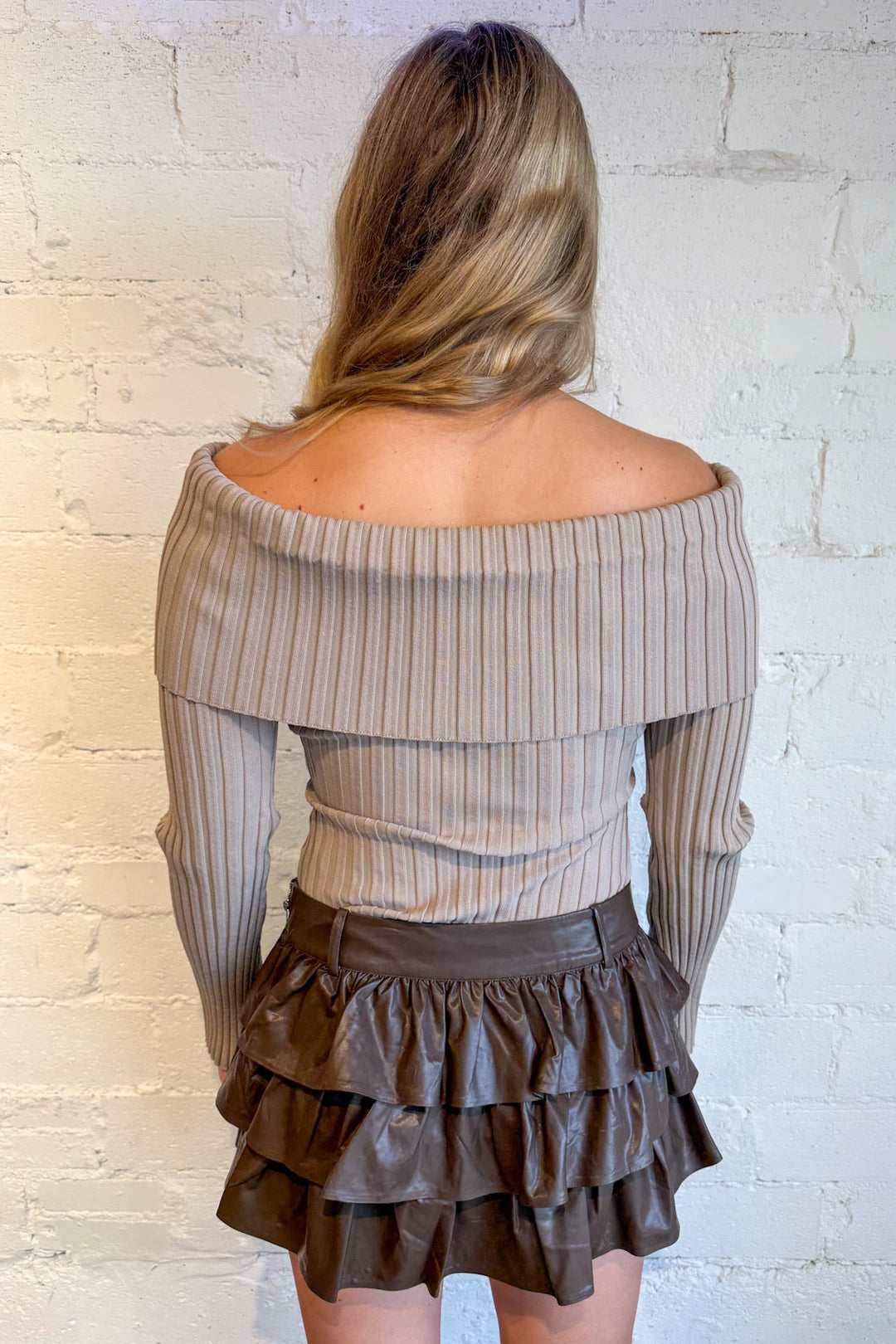 Saffron Sweater, Off the Shoulder Sweater, Sweaters, Knit Sweater, Adeline Boutique, Fall Styles, Thanksgiving Styles, Dallas Boutique