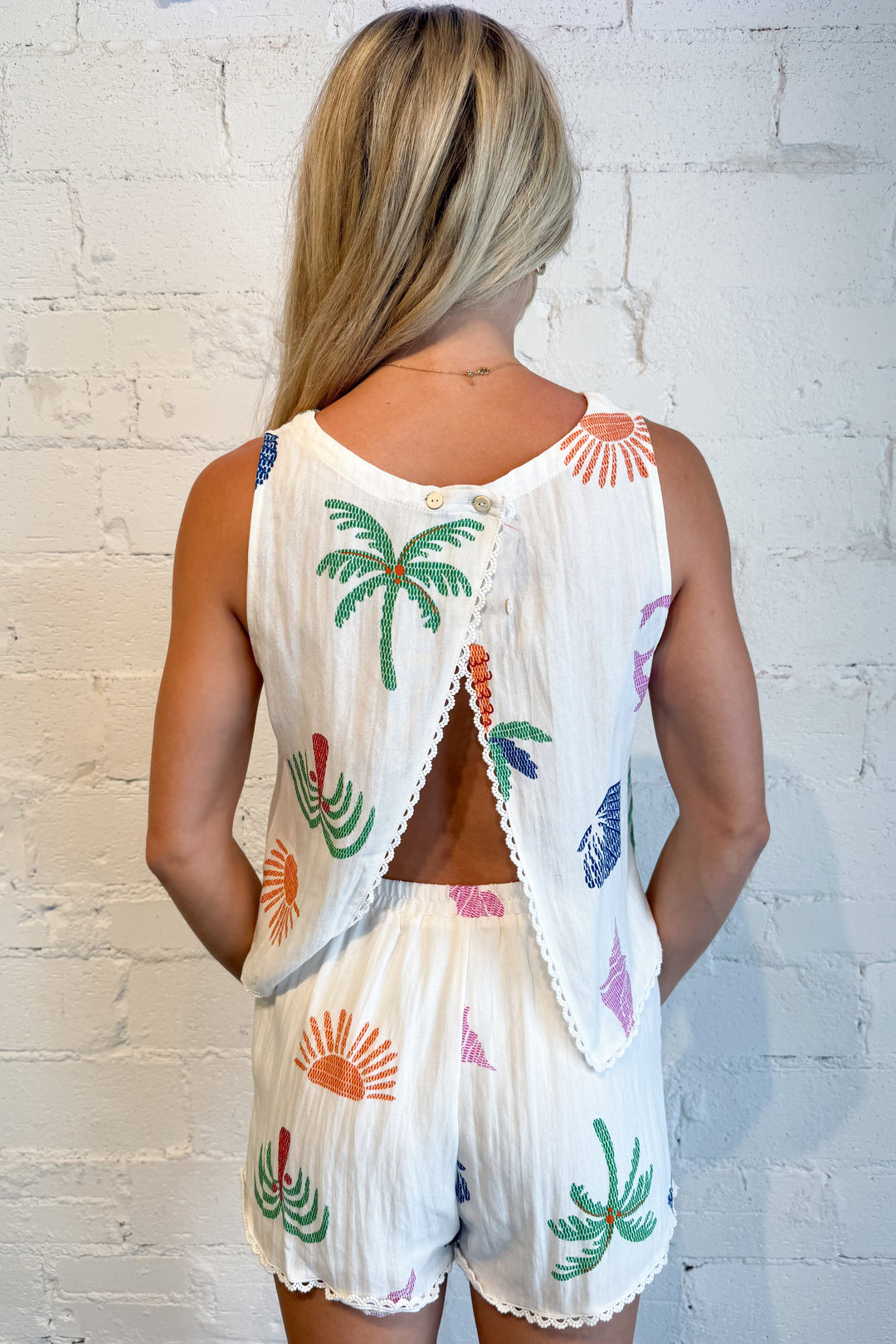 Sandy Shores Short Back, adeline boutique, dallas boutique, boutique