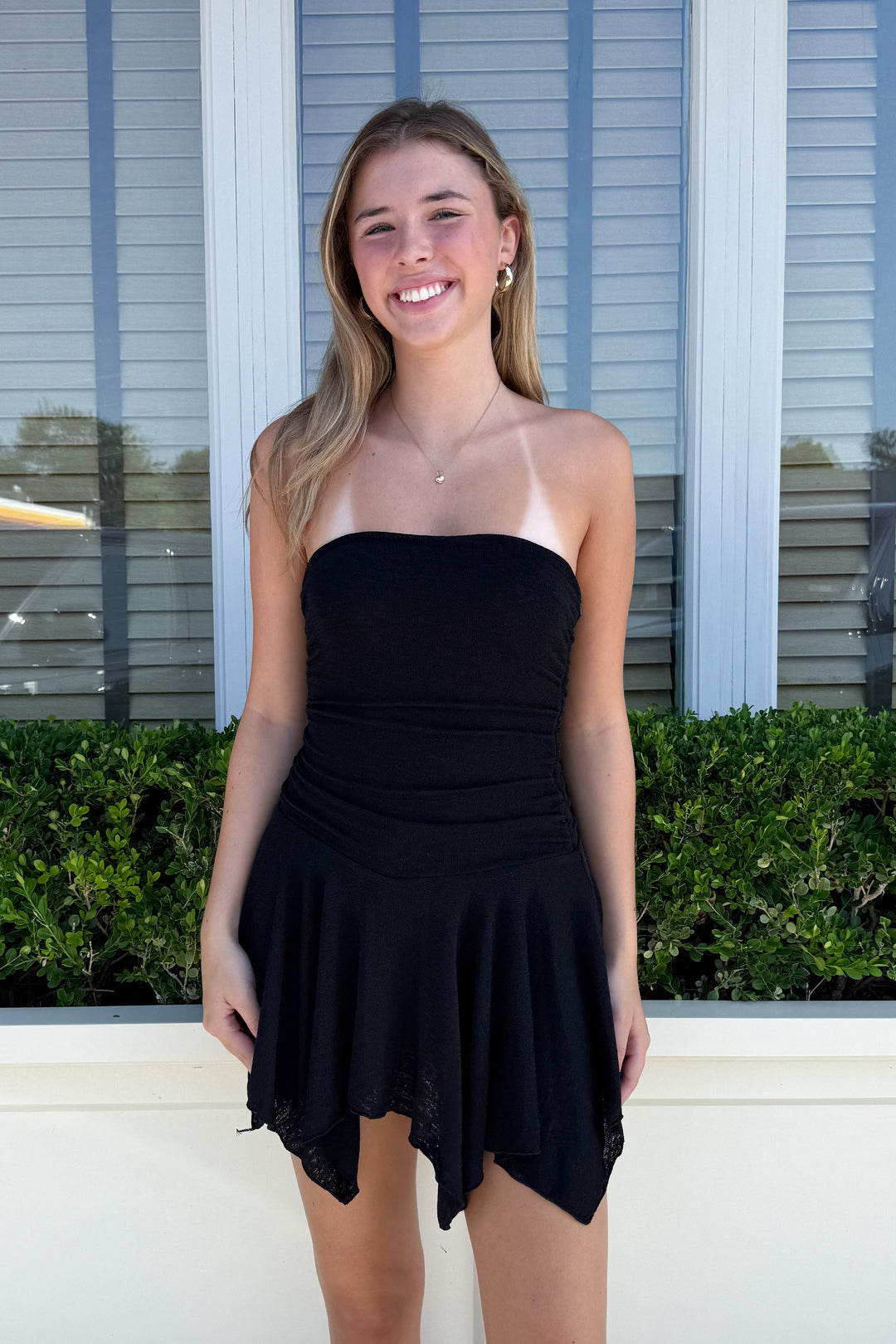 September Stroll Dress Black, adeline boutique, dallas boutique, boutique