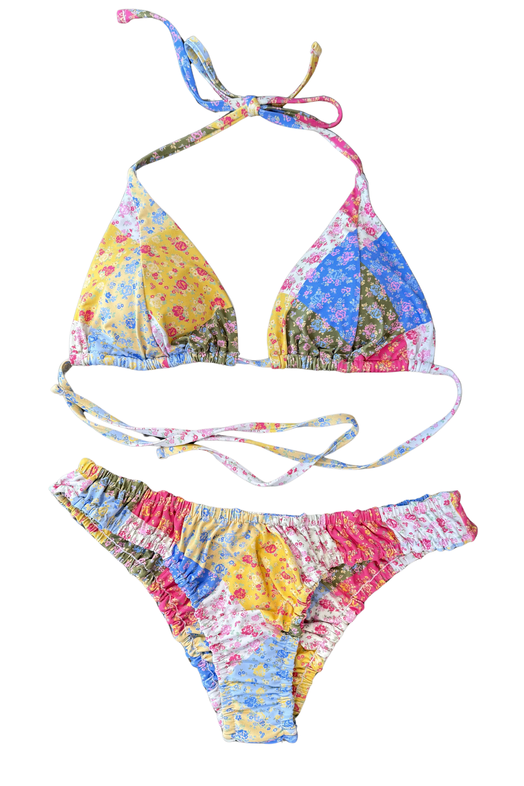 Stitch Florals BikinI Bottoms, swim, swimsuit, swimsuits, swimwear, dallas boutique, boutique, adeline boutique