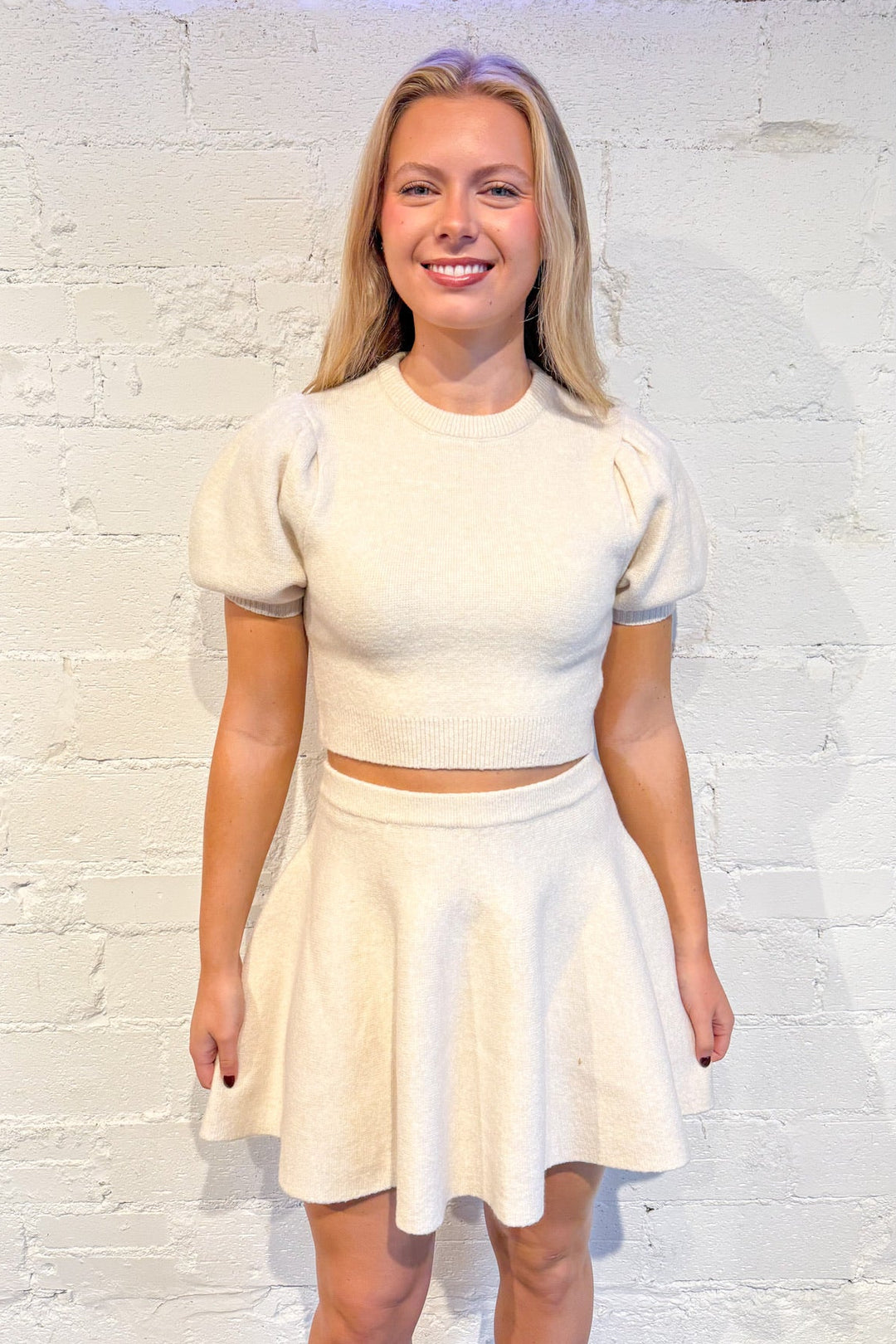 Sweet Dreams Kint Top, Knit Top, Beige Sweater, Sweaters Adeline Boutique, Thanksgiving Outfits, Two Piece Set, Sets, Fall and Winter Styles, Dallas Boutique, Women's Clothing Boutique