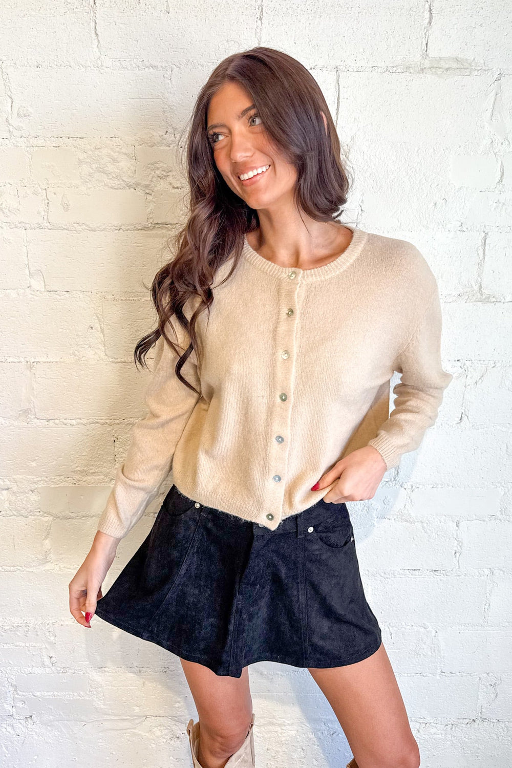 Abby Knit Cardigan, Sweaters, Cardigan Sweater, Tops, Fall and Winter Styles, Adeline Boutique, Pink Sweater, Women's Clothing Boutique