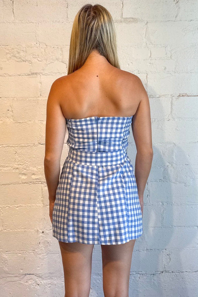 Summer gingham dress, boutique, dallas boutique