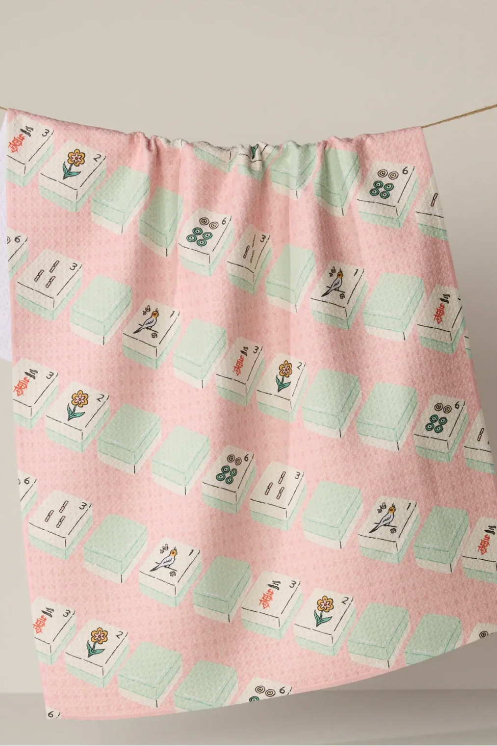 Tile Parade Tea Towel, adeline boutqiue, dallas boutique, boutique