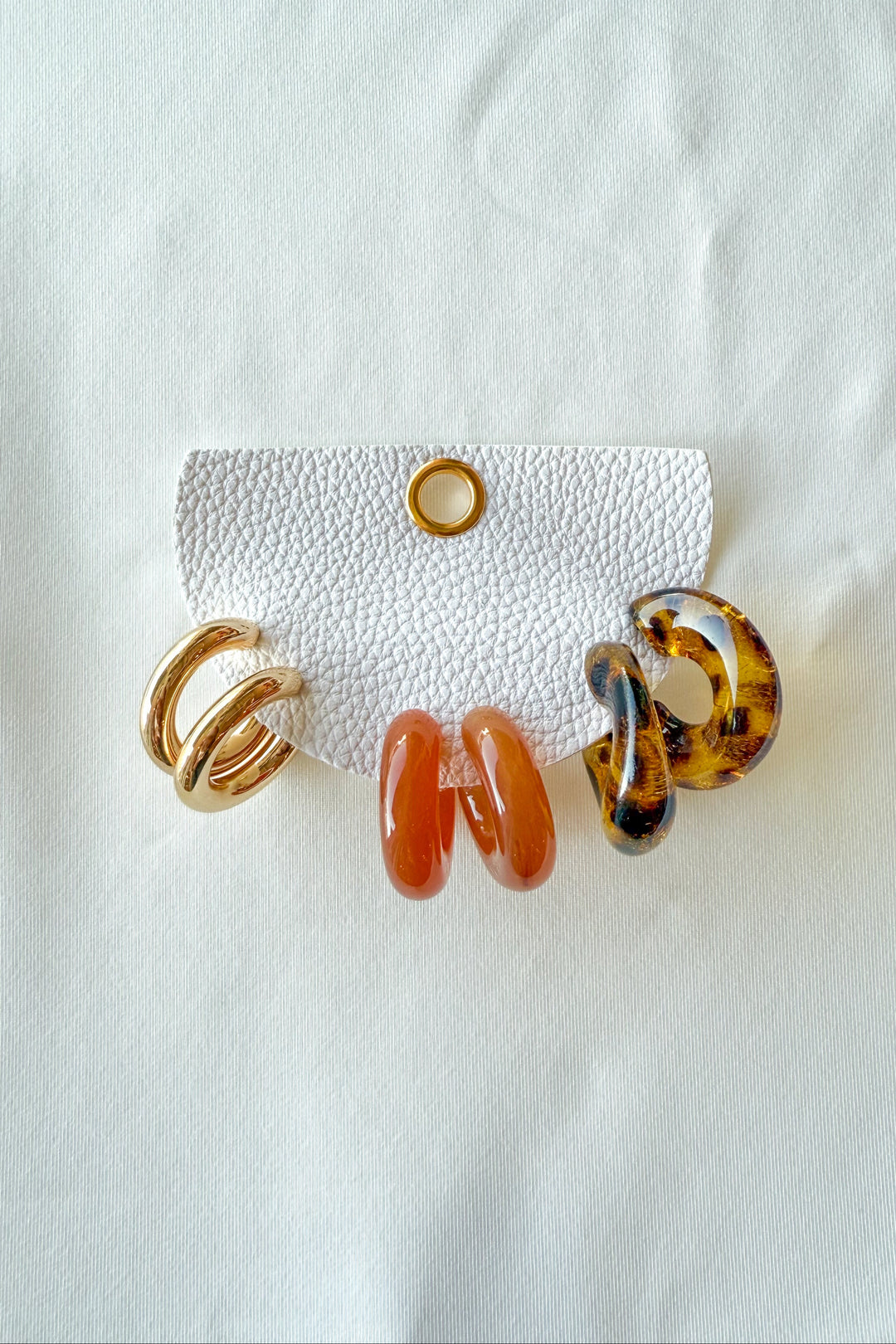 Tortoise Hoop Set, Hoop Set, Accessories, Adeline Boutique, Dallas Boutique, Jewelry