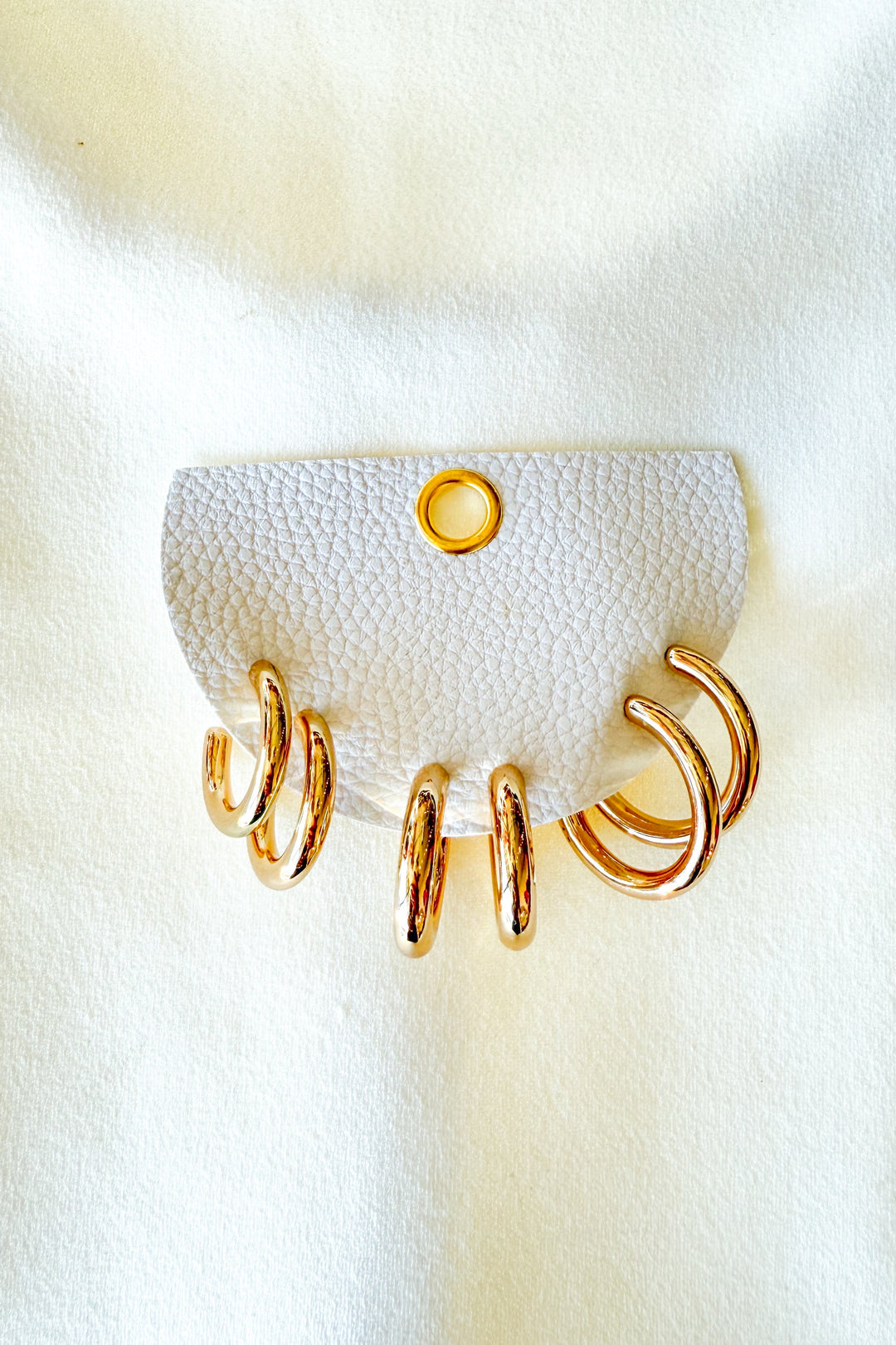 Triple Threat Hoop Set, Earring Set, Hoop Set, Jewelry, Adeline Boutique, Boutique Jewelry