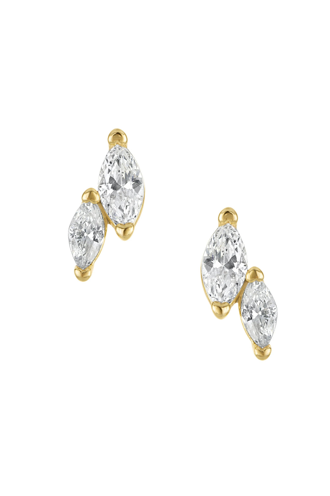 Viola Marquise Stud Earring, Stud Earrings, Earrings, Adeline Boutique, Dallas Boutique, Jewelry